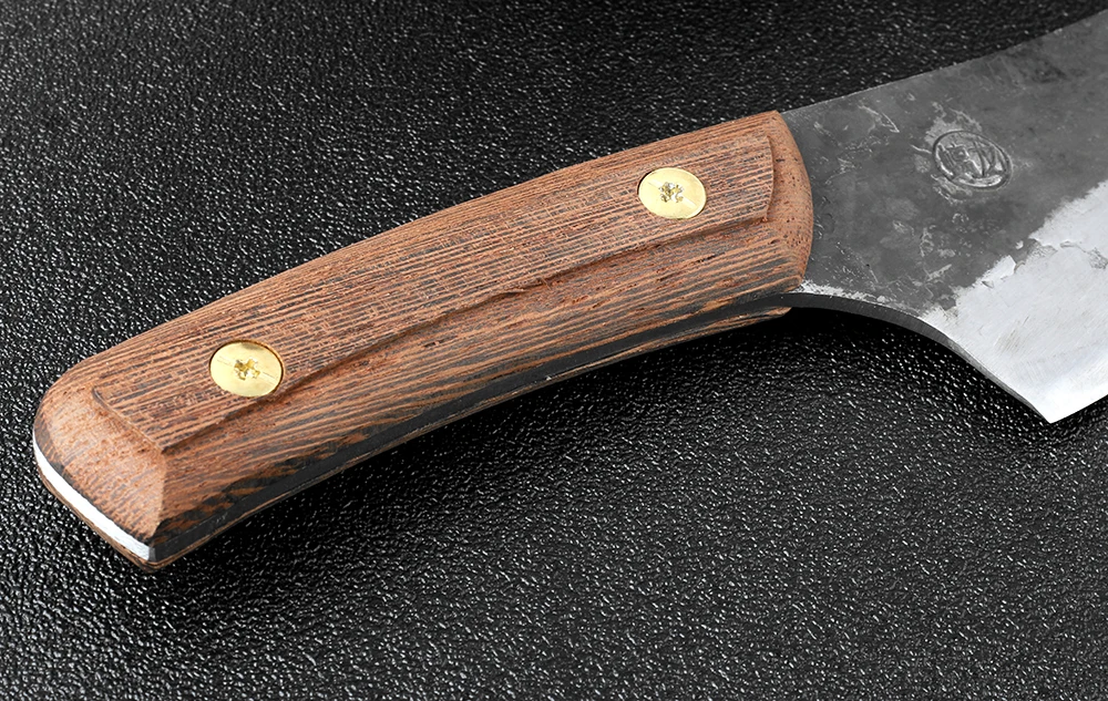  XITUO hand forging slaughter butcher knife full Tang Bao steel planing knife beef hammer wide axe k - 32991650169