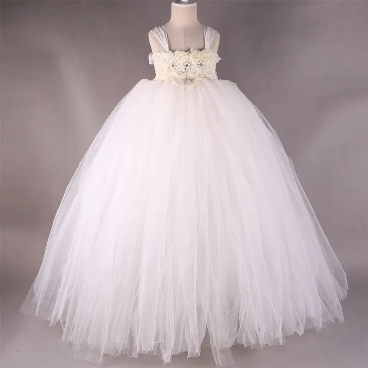 Для девочек в цветочек платья для свадеб Бальные платья для маленьких девочек Театрализованное день рождения нарядное платье-пачка модный