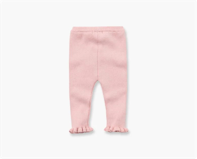 deep pink DB3033 нижнее белье в стиле бренда dave bella осень унисекс, для новорожденных для мальчиков и девочек Вязаный Штаны От 6 месяцев до 6 лет Штаны детские шаровары для малышей - Цвет: deep pink