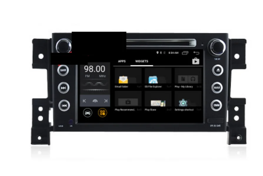 Clearance by DHL or Fedex 5pcs android car DVD player for Suzuki multimedia car radio stereo gps with steering wheel camera DVR Map 2