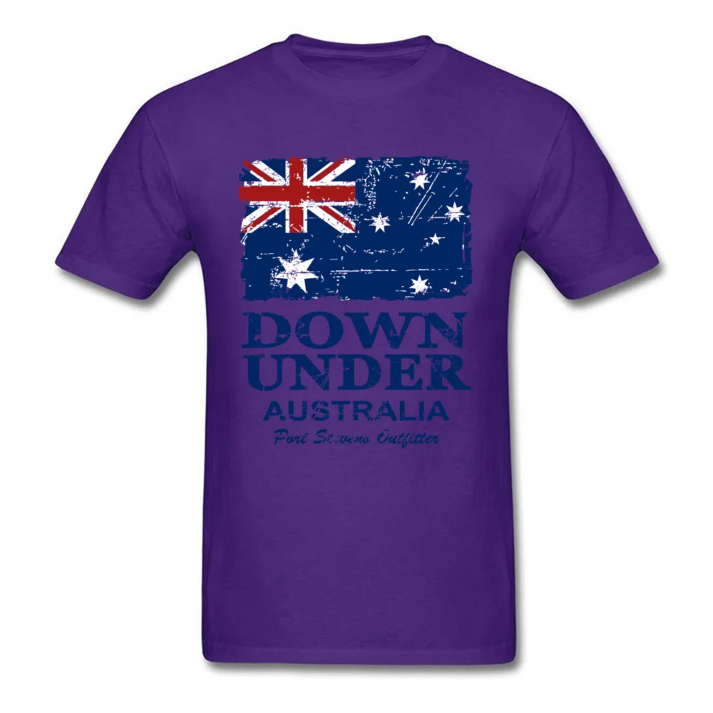 Vintage Australia Flag_purple