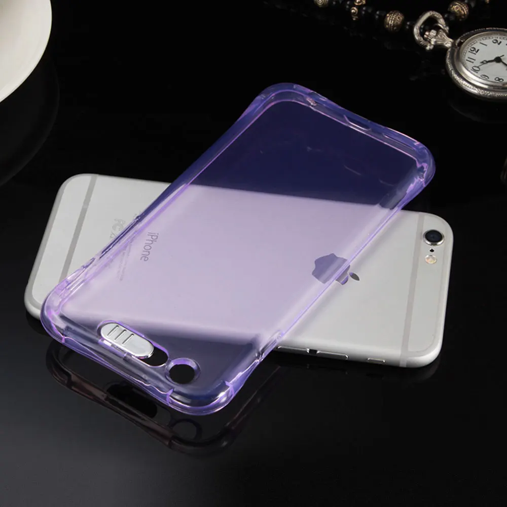 Чехол для телефона из мягкого ТПУ со светодиодной подсветкой iPhone 5 6 6S 6s SE