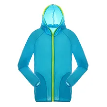 Для мужчин Для женщин на открытом воздухе Пеший Туризм быстрая сушка солнце-защитная одежда дышащие водонепроницаемые толстовки Тонкий и легкий подъем туристические куртки