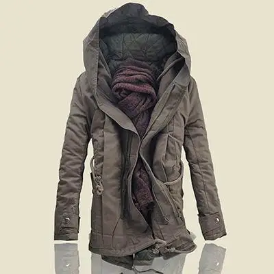 Chaquetas мужские куртки и пальто зимние мужские теплые пальто Модные мужские куртки пуховики Повседневная Мужская плотная одежда плюс размер 4XL 5XL - Цвет: 3