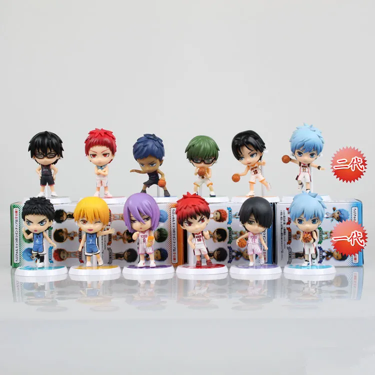

1PC send in random Anime Kuroko's Basketball Kuroko no Basuke Edition PVC Action Figure tetsuya Basket Collection Model Toy