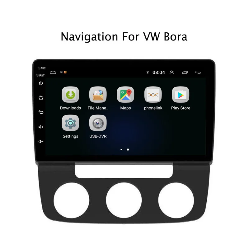 Flash Deal 10.1" 2.5D IPS Android 8.1 Car DVD GPS Player For VW Bora 2008-2012 Car Radio Stereo Head Unit with Navigation 1