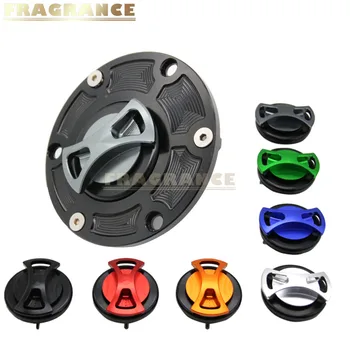 

Motorcycle CNC Aluminum Fuel Tank Cap Gas Oil Tank Cover Petrol Cover for Kawasaki ZRX-1200 1999 - 2000