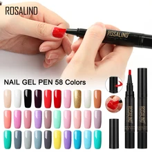 Rosalind Gel Nagellak Set Voor Manicure Spider Hybrid Uv Semi Permanente 5Ml Gel Polihes Mat Pen Top Base coat Primer Gel Lak