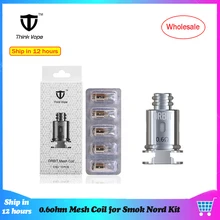5 шт./лот сменная катушка 0.6ohm сетка/1.2ohm DC катушка Thinkvape комплект подходит Thinkvape Orbit комплект Vape ручка аксессуары