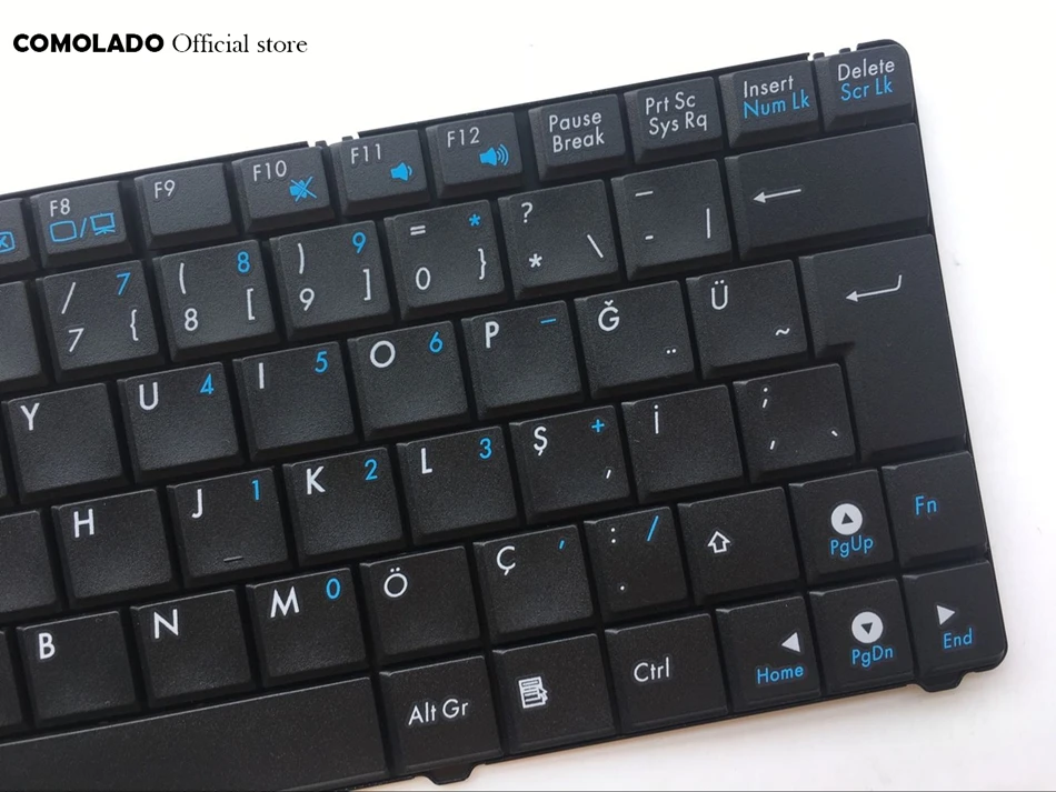 TR Turkish Laptop Keyboard For Asus N10 N10A N10C N10E N10J N10JC Black keyboard TR Layout (2)