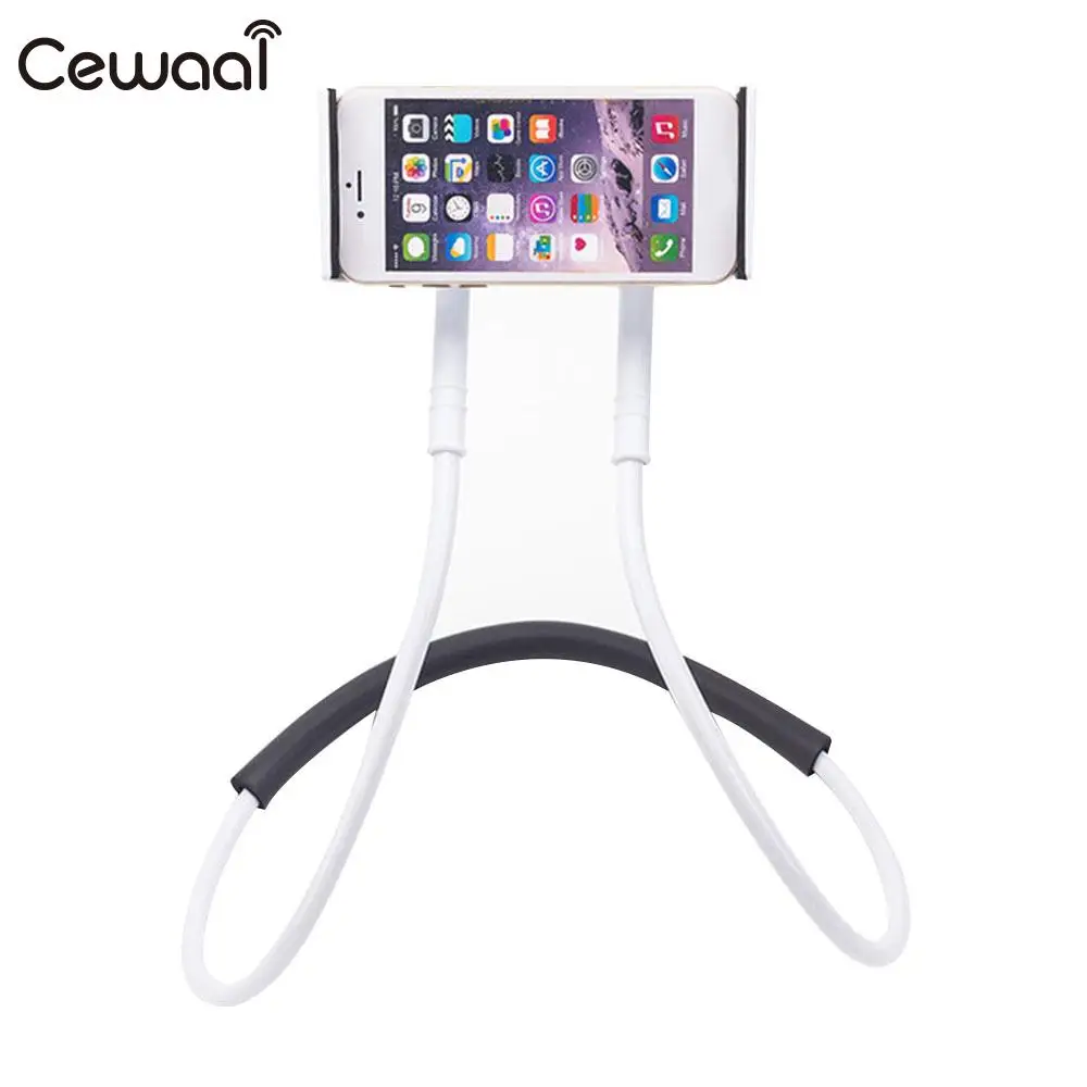 Goedkoop Siliconen Telefoon Houder Beugel Houder Tablet Houder Beugel Ketting Ondersteuning voor iPhone Android Draagbare Lui Handig