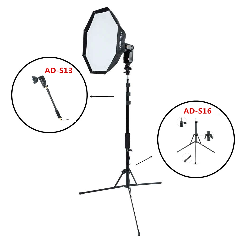 Godox  WITSTRO AD Series Accessories AD-S16 Floor Light Stand (2)