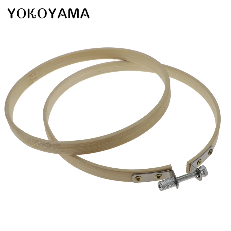 YOKOYAMA набор рамок для вышивания обручей из бамбука, деревянные кольца для вышивания, домашний набор для рукоделия, инструменты для рукоделия, 8 размеров