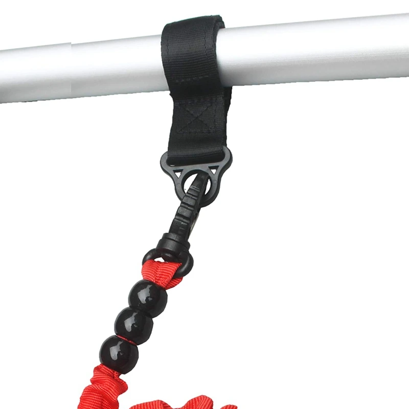 Kayak Canoe Red Tied Paddle Rope Surfing Fitness Kayaking Nylon Belt Towbar Traction Rope Safety Rope Accessories Kayak Canoe Red Tied Paddle Rope Surfing Fitness Kayaking Nylon Belt Towbar Traction Rope Safety Rope Accessories