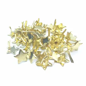 50 шт., металлические зажимы для обуви и ногтей, 14 х12 мм - изображение