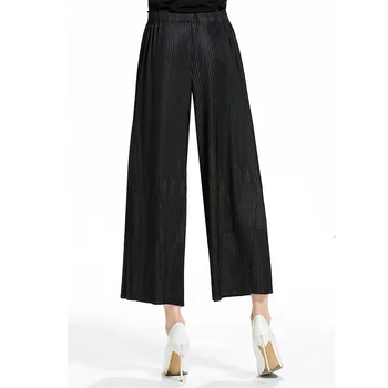 

Original 2018 Jacquard High Waist Waist Leg Pants