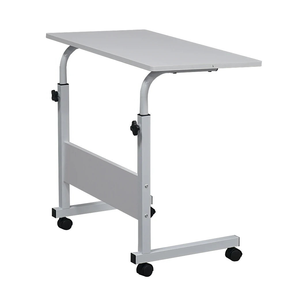 

Removable E1 15MM Chipboard & Steel Side Table with Baffle White L