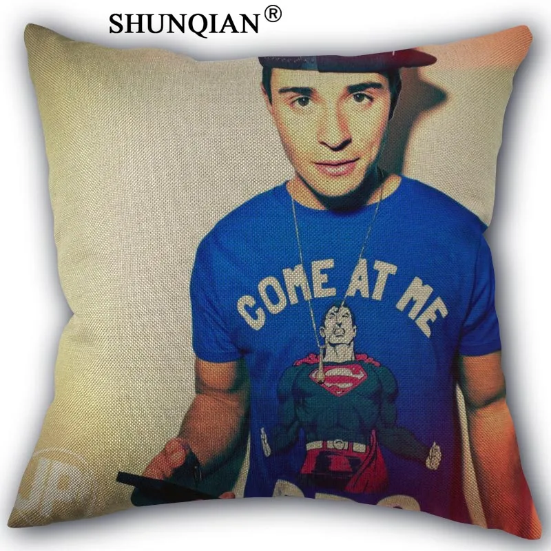 Pillowcase Jake Miller наволочка льняное белье квадратном каблуке на молнии, накидка для подушки, уникальный дизайн по индивидуальному заказу свою фотографию размером 45*45 см с одной стороны - Цвет: Pillowcase
