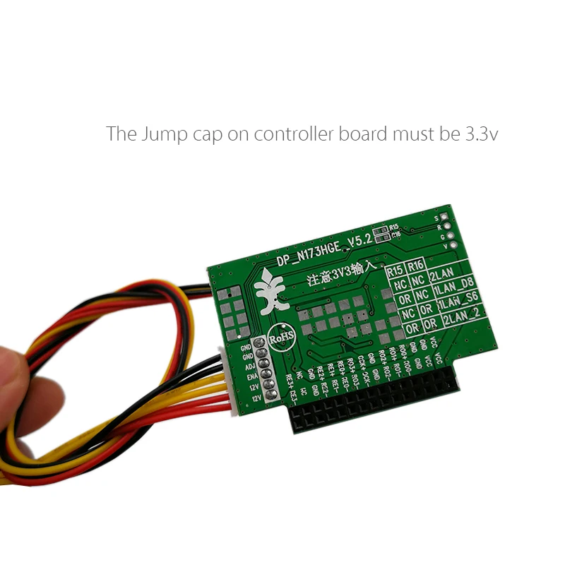 3 V 30 контактный LVDS обратиться к электронной обработки сигнала ЖК дисплей
