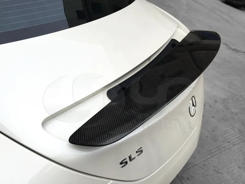 Авто-Стайлинг Новое поступление корпус из углеродного волокна задний спойлер GT Крыло для R197 SLS класса OEM Style задний багажник спойлер
