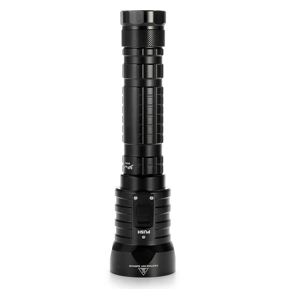  Ekaiou DX4S (upgraded from DX4) XM-L L2 LED diving flashlight torch brightness waterproof 100m whit