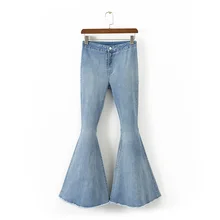 Женские большие винтажные женские джинсы женские с высокой талией растягивающиеся женские джинсы повседневные брюки джинсы большие ноги осенние тонкие широкие брюки