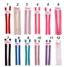 Мягкие эластичные бретели для бюстгалтера, женские интимные аксессуары, 1 пара, 1,5 см, двойной плечевой регулируемый ремень, бюстгальтер для девочек