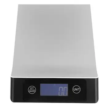 

15KG 1g LCD Digital Kitchen Scale Big Food Diet Weight Balance Slim Stainless Steel Electronic Weighing Scales Measuring Tool