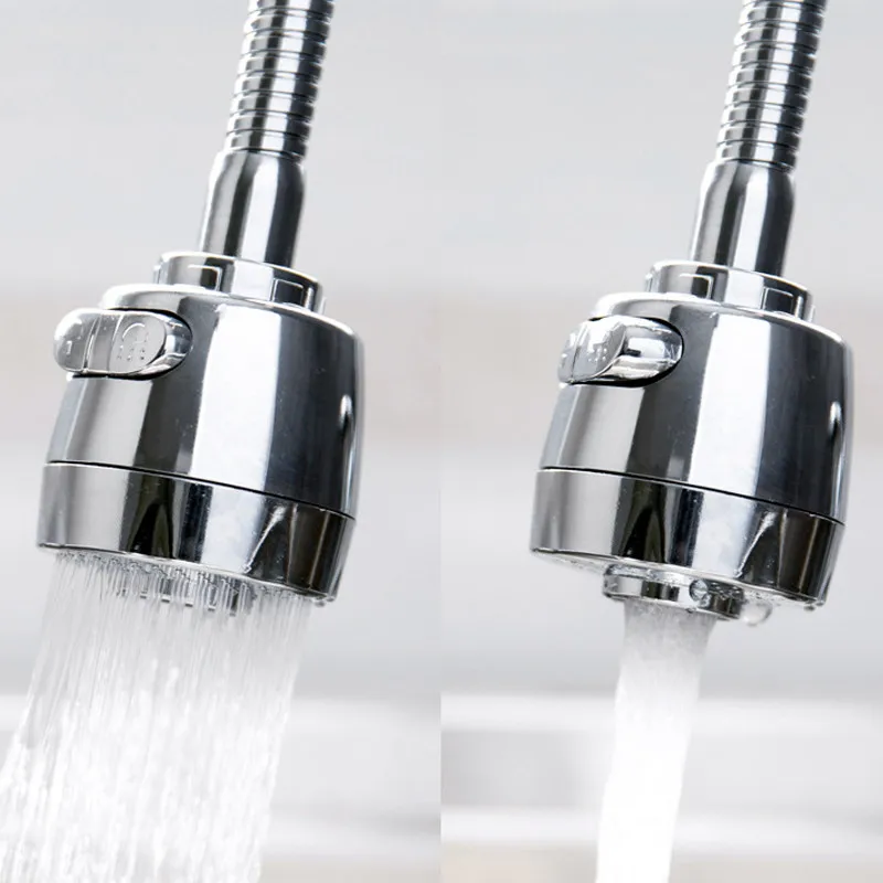 New Stainless Steel Faucet Extension Bubbler Rotate Shower Head Lengthen Tap Water Filter Home Kitchen Bathroom Sink Accessories