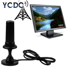 Ycdc Поле Горячие HD усиления черный цифровой DVB-TW36 36dBi 470-862 мГц Booster Крытый Телевизионные антенны для HD ТВ цифрового ТВ Усилитель сигнала распродажа