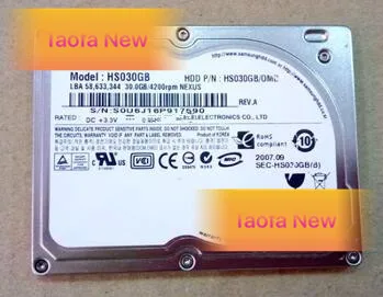new 30G GB1.8-inch hard drive ZIF//CE30G IPOD CLASSIC VIDEO ZUNE DRIVE 30GB HDD