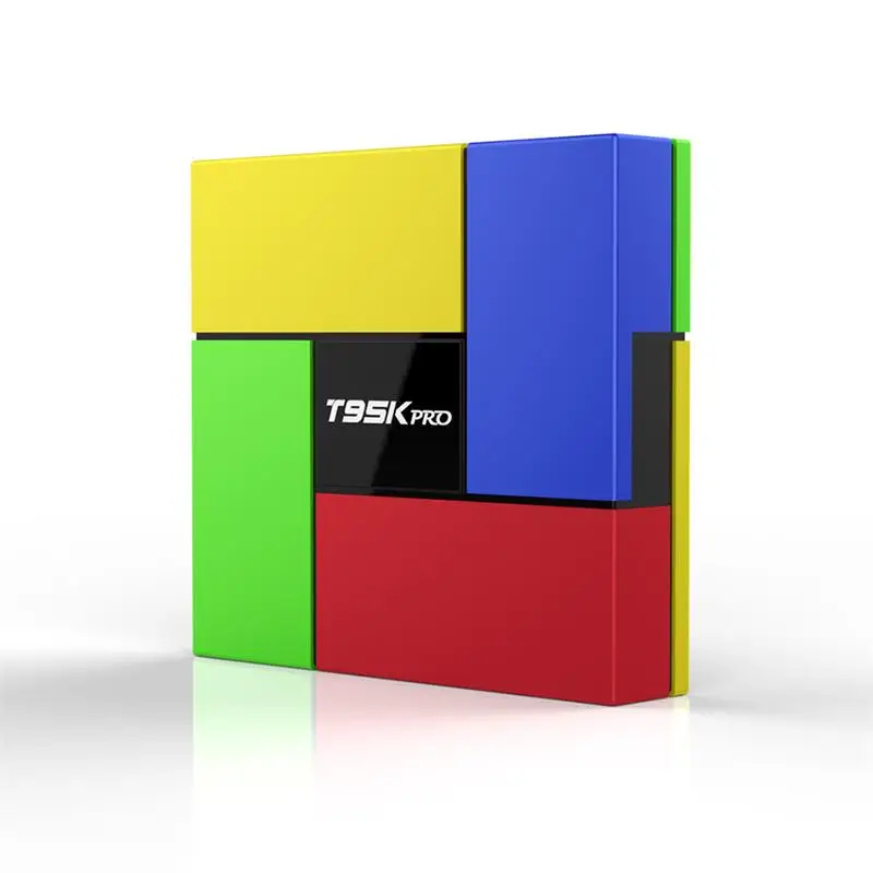T95K PRO 2G 16G/3G 32G Amlogic S912 3 ГБ Android 7 1 ТВ приставка 8 ядер двухдиапазонный WIFI Bluetooth 4 0 vs h96