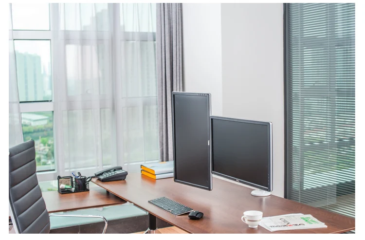 OA 4S Universal Dual Monitor Stand 