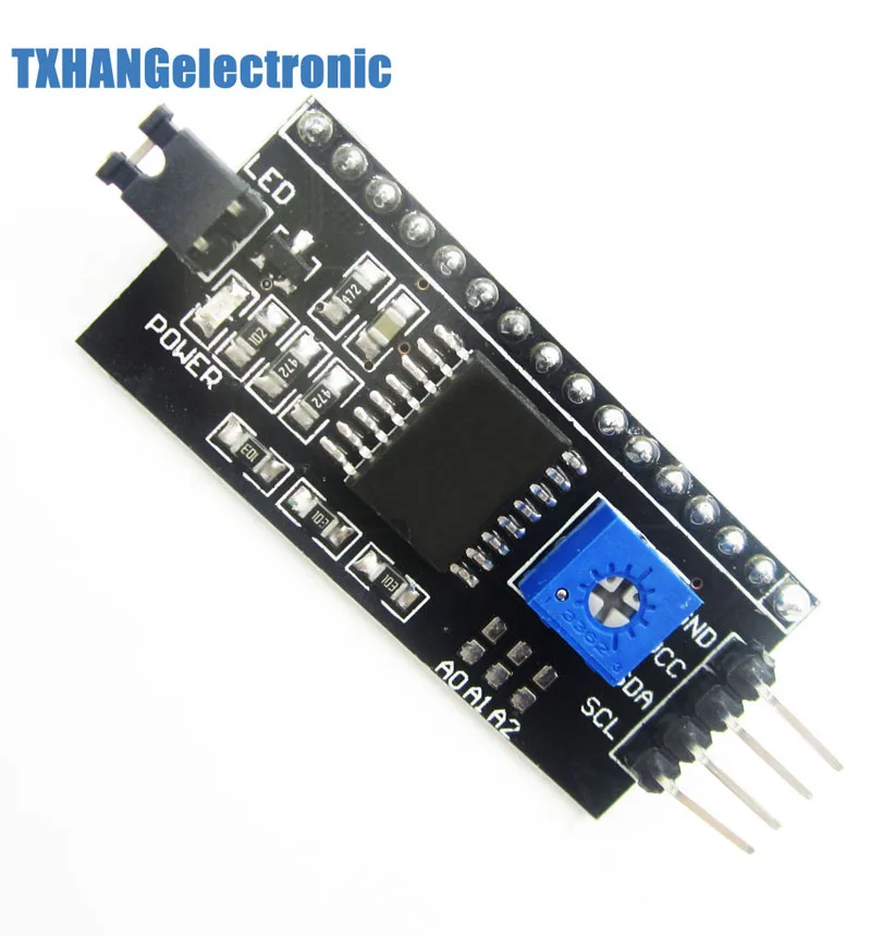 IIC I2C Serial Interface Board Module LCD1602 Address Changeable (2)