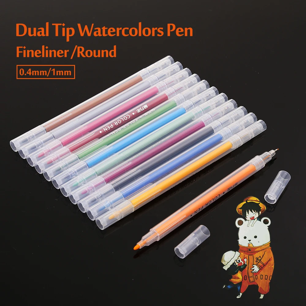 

Double Tip Drawing Pen Porous Fine Point Marker For Drawing fineliner markers for sketching watercolor sketch markers