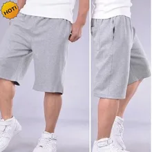 2016 Summer Sport Joggers Basketball Traning GYM Running Fertilizer Plus-Size 6XL 7XL Cotton Elastic Waist Men Loose Big Shorts