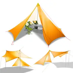 10 человек Сверхлегкий Открытый Кемпинг вигвама пирамидальной формы палатка, бросая Водонепроницаемый Кемпинг Пеший Туризм палатки пеший