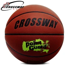 CROSSWAY бренд баскетбольный ZK Официальный баскетбольный мяч из микрофибры Размер 7,1625 крытый и открытый Баскетбольный мяч бесплатно с подарком