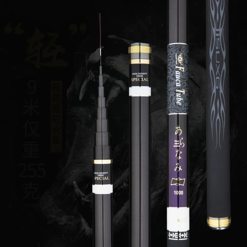 

Stream Rod Long Sections 9m Fishing Olta Telescopic Super Light Ultra Hard Hand Pole 28 Tonalty Canne Pesca Olta Fishing Tackles