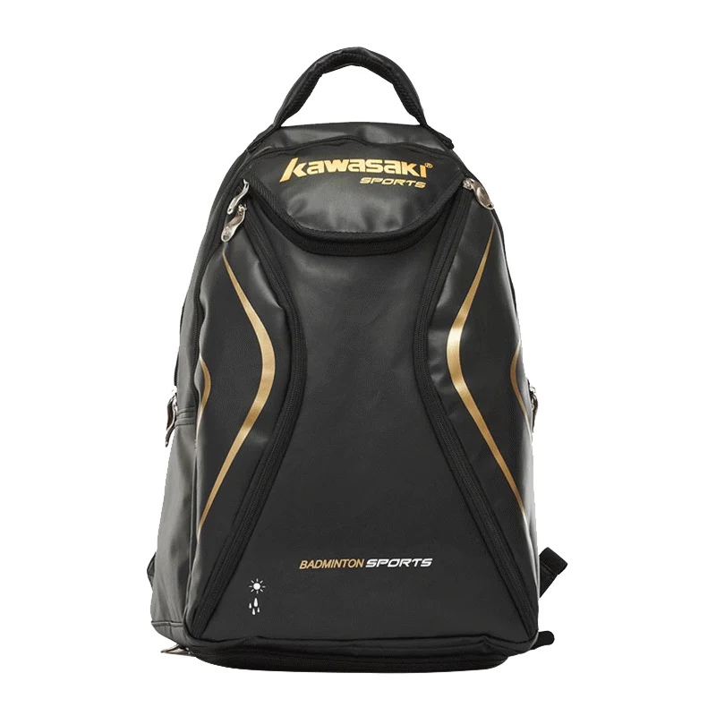 Kawasaki mochila impermeable de gran capacidad bolsa de raqueta de bádminton deportes de remo puede contener 2-3 raquetas con bolsa de zapatos