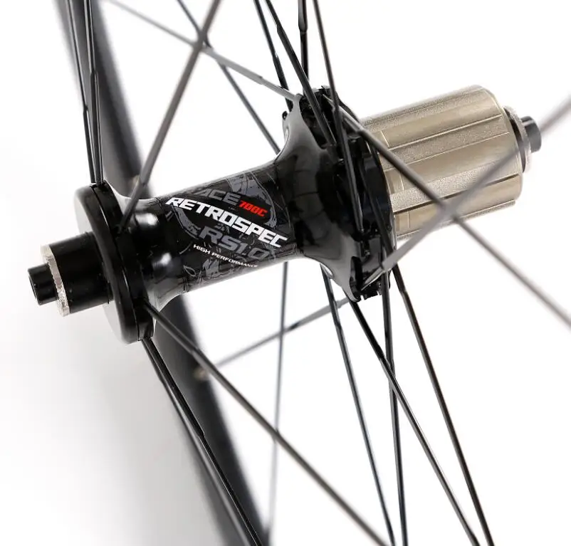 C6.0 700C Super-light 36mm Aluminum Road Bicycle Sealed Bearing Wheelset Flat Spokes Racing Rims