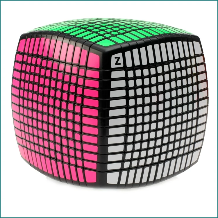 Moyu 13x13x13 Magic Cube Professional Twisty Puzzle Toy Black Z logo version 