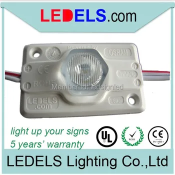 

Module led lights for light boxes doubleside-illuminated 1.6w 130 lm 12vdc UL certified E468389