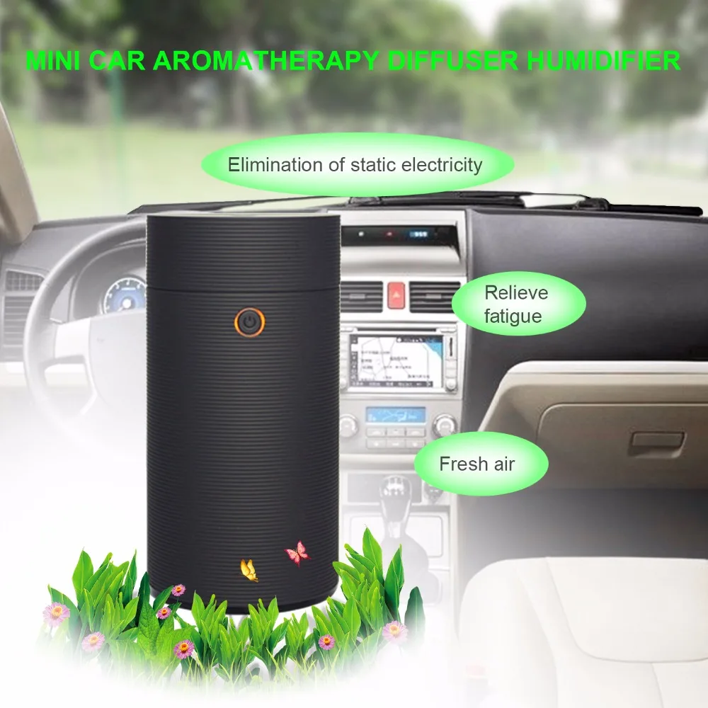 

Car Humidifier Air Purifier USB Car Steam Humidifier Aroma Diffuser Essential oil diffuser Mist Maker Fogger For Free Shipping
