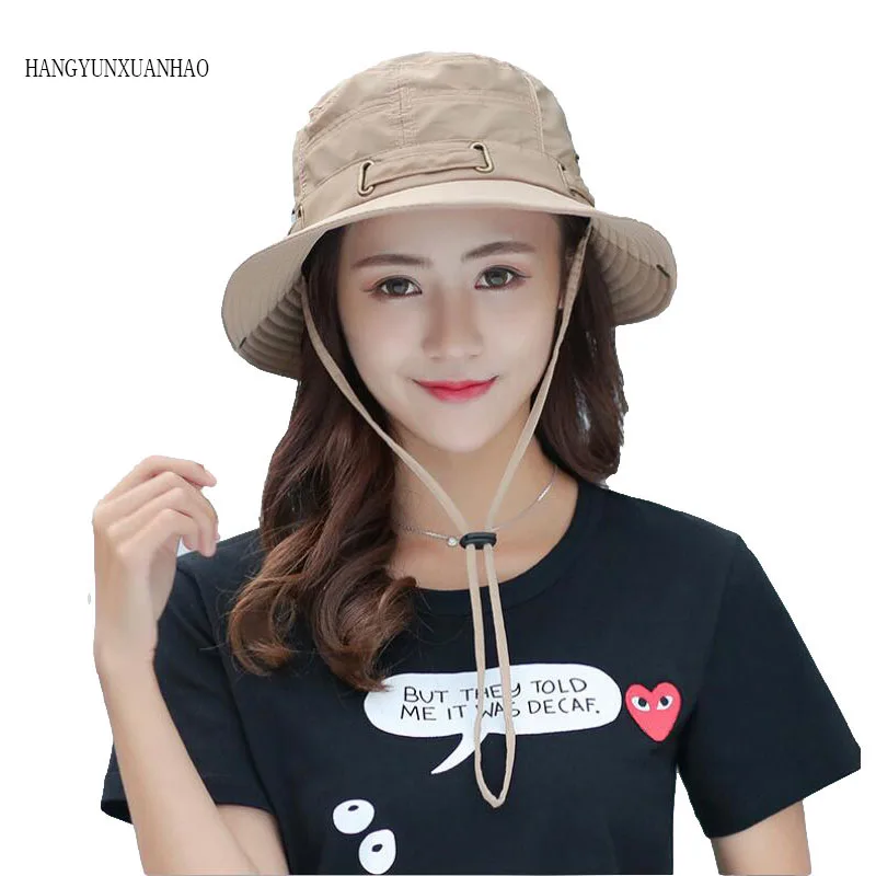 

Cap Men Tactical Army Summer Fishing Hat UV Protection Women Hiking Beach Bucket Hat Dad Outdoor Unisex Sunhat Foldable