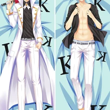 Обновление Аниме K возвращение королей Yatogami Kuroh Исана Yashiro Suoh Подушка «Dakimakura» чехол Крышка обниматься тела чехол s