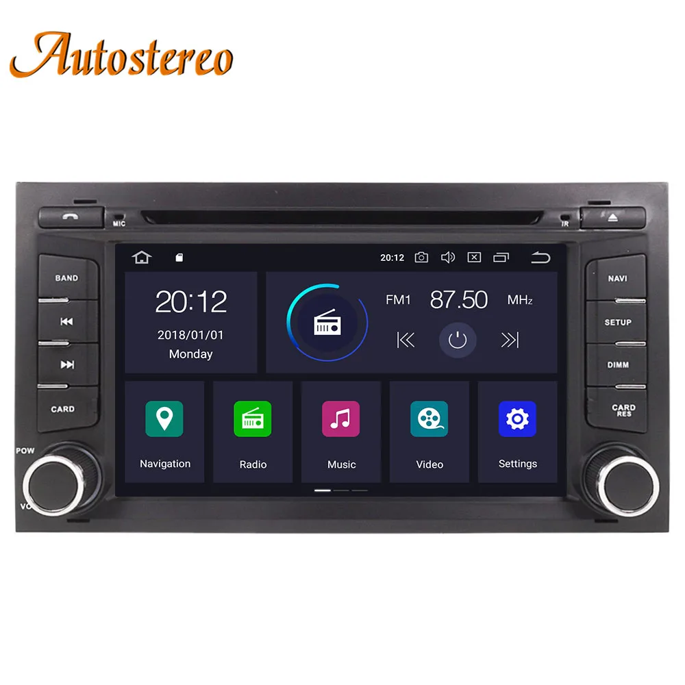 DSP Android 9 4+ 64 ГБ Автомобильный dvd-плеер gps навигация радио авто стерео для Seat Leon 2012- авто радио рекордер мультимедиа блок