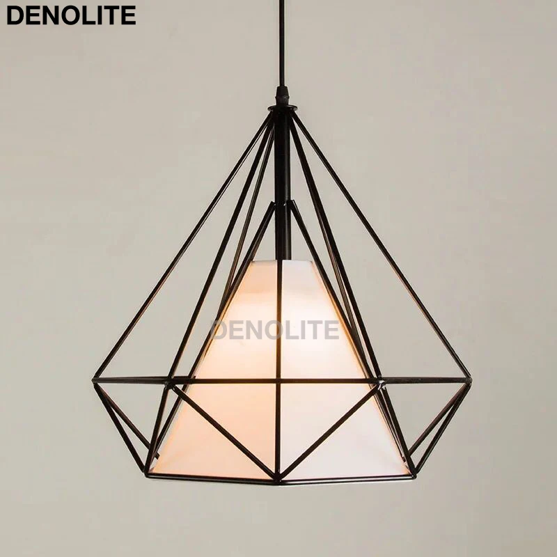 Железная Подвесная лампа в форме птички с 7 Вт светодиодная для спальни ресторана