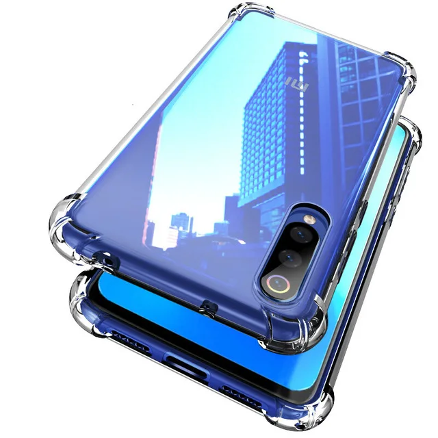 1000 шт противоударный мягкий ТПУ чехол для Xiaomi mi 9T CC9 9 SE 8 Lite 6 A2 A1 F1 Max 2 2S x 3