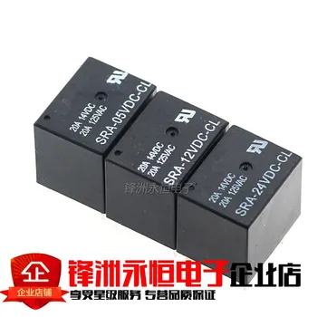 

10pcs 5V 12V 24V 20A DC Power Relay SRA-05VDC-CL SRA-12VDC-CL SRA-24VDC-CL 5Pin PCB Type